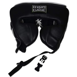 2.0 Japanese Style Leather Sparring Headgear (Large(22.5” to 24.5” Head Circumference))