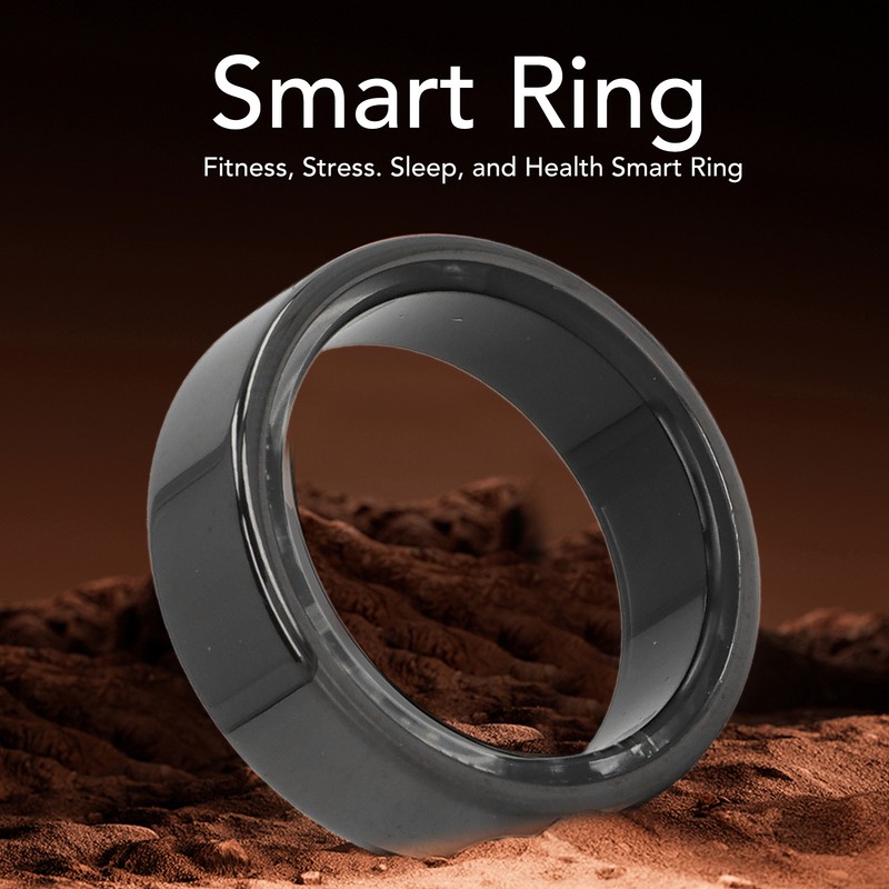 R02 Smart Ring IP68 Waterproof Fitness Tracker Smart Ring Pedometer