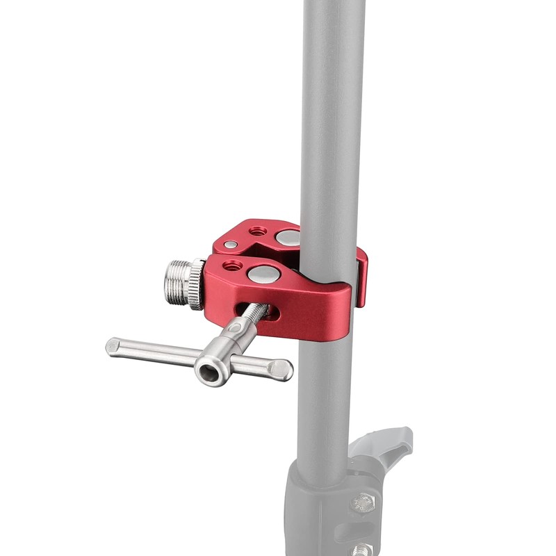 SZRIG Crab Pliers with 5/8"-20 Thread Adapter for Microphone Mount