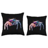 Spider Regal Jumping Spider Tarantula Arachnophile Arachnids Throw Pillow