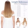 One Piece Hair Extension Clip in Human Hair 24inch Thick