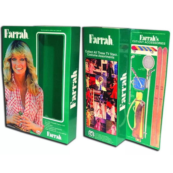Mego FARRAH FAWCETT BOX for 12" Action Figure (BOX ONLY!)