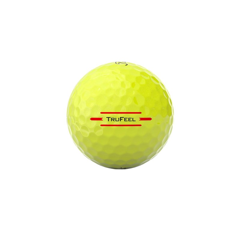 2024 Titleist TRUFEEL True Feel Yellow (Pack of 3)