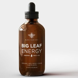 Big Leaf Energy, Neem Oil Concentrate + Essential Oils for Plants and Leaf Care - Organic, Non-GMO, Ready to Mix, Multi-Purpose Leaf Wellness (Makes 32-90 gallons)