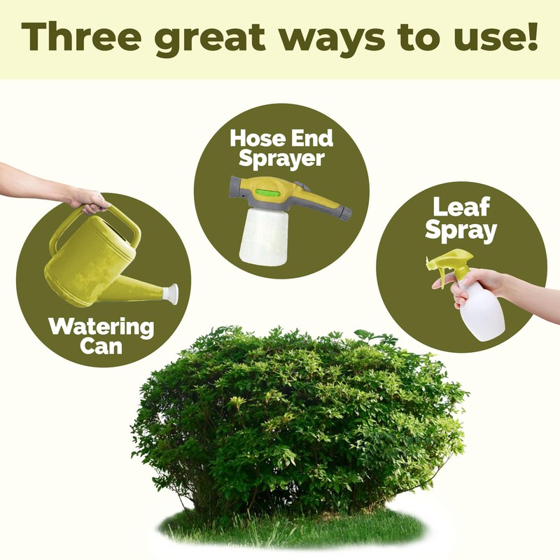 Shrub Fertilizer, Complete Liquid Shrub Plant Food, 1 Gallon (128