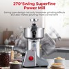 TERUISI Grain Mill Grinder, 800g Electric Grain Mill for Flour,