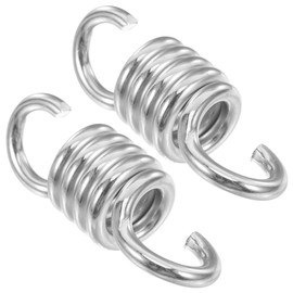 BESPORTBLE Hammock Chair Spring: 2pcs Swing Hooks Heavy Duty, Metal Hammock Spring, Replacement Swing Hook 6.5x34x95mm