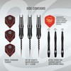 Shot! Tribal Weapon Savage 90% Tungsten Barrels Steel Tip Darts