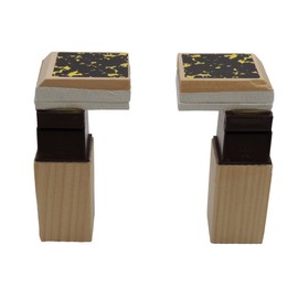 KD89 Complete Cuckoo Clock Bellows Sizes from 65mm to 120mm Wooden Body and Gusset Sold in Pairs (65mm)