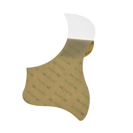 KAISH Clear Hummingbird Acoustic Guitar Pickguard Transparent Scratch Plate with Adhesive