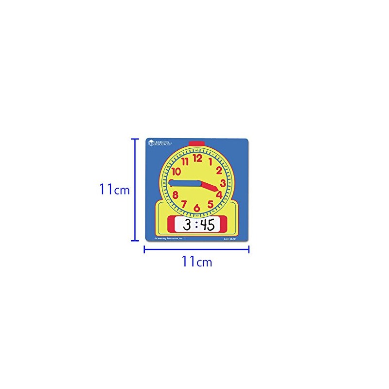Learning Resources Write and Wipe Student Clocks - Help Kids