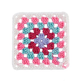Red Heart All in One Granny Square Soft White - Hilo de sacador rosa - Paquete de 3 unidades de 250 g/8.8 oz - 100% acrílico - #4 Worsted (mediano) - 381 m/417 yardas - para tejer, ganchillo y
