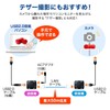 Sanwa Supply USB-EXSET3 USB 2.0 Extender, Up to 166.2 ft