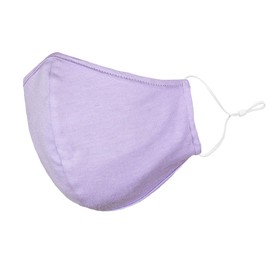 DALIX Cloth Face Mask Reuseable Washable in Lavender Made in USA - L-XL Size