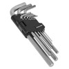 Sealey Ak7136 Hex Key Set 9Pc Long Metric