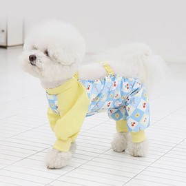 You & Pet 대구백화점 유앤펫강아지 스트릿 야외 바디 수트 올인원(옐로우 브라운S~2XL) Daegu Department Store You & Pet Dog Street Outdoor Body Suit All-in-One (Yellow Brown S~2XL)