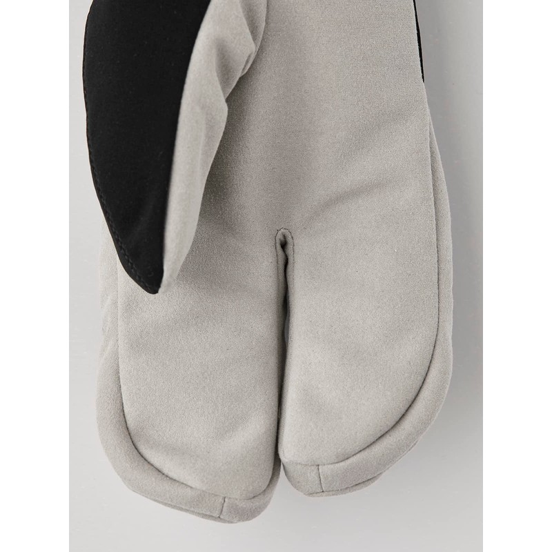 Hestra W.S. Wool Terry Split Mitt - Black - 6