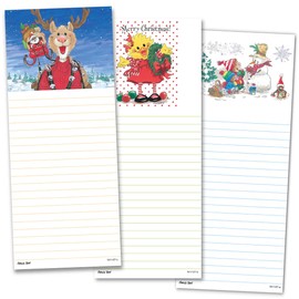 Suzy's Zoo Christmas Variety Notepad 3-Pack 11127
