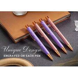 InnoBeta Granddaughter Gifts for Girls Ballpoint Pen Set of 4, from Grandparents Grandma Grandpa