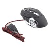 Mechanical Wire Game Mouse Mute USB Black 4-Way Roller Desktop