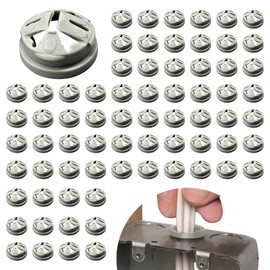 Arborix Electrical Box Knockout Plugs Romax Connectors Junction Box Adapter Non-metallic Push In Cable Connectors Snap In Conduits Fittings Plastic Connectors Trade Sizes 3/8 Inch 70 Pcs