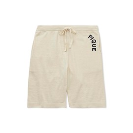 Gelato Pique PHNP251945 Men's Air Moko Pique Logo JQD Half Pants, CRM, M