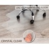 Office Chair Mat for Hardwood Floor, 48”x 36” Clear Floor