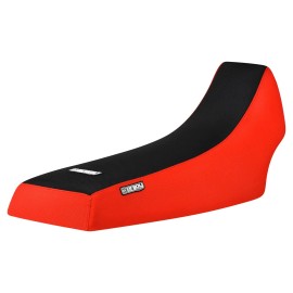 Yamaha 1987 - 2006 YAMAHA Banshee Gripper SEAT COVER Bright Red Sides Black Top #112