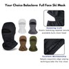 H HOME-MART Ski Mask,Balaclava Face Mask,Breathable Mesh Cooling Neck Gaiter,
