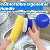 2-Pack Vegetable Brush | Non-Slip Grip Veggie Scrubber for Cleaning