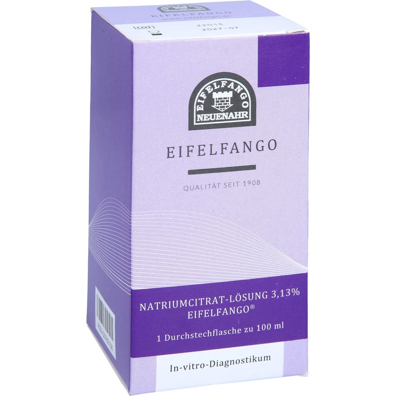 NATRIUMCITRAT-Lösung 3.13% Eifelfango 100 ml