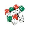EAI Education Dice: Red/Green/White - Set of 12