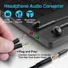 Enhanced Headphone Splitter for PC – 3.5mm Female to Dual