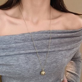 긴목걸이 패션 포인트 롱 긴 목걸이 악세서리 골드 (WFJC0WX) Long Necklace Fashion Point Long Long Necklace Accessory Gold (WFJC0WX)