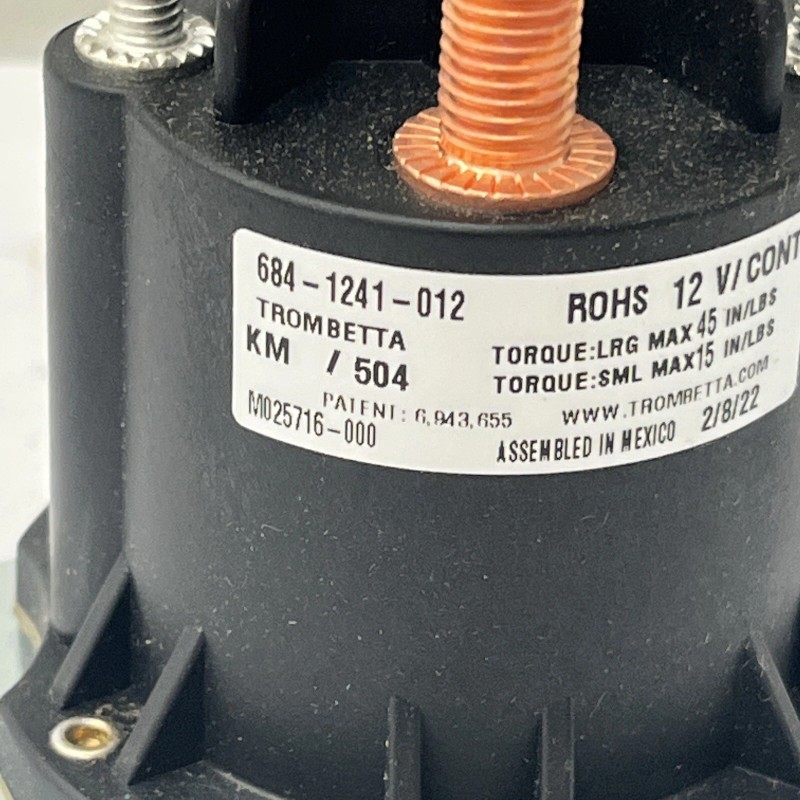 Trombetta Genuine OEM Trombetta 684-1241-012 12V Solenoid Relay Switch Universal