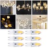 6PCS G9 LED COB Light Bulb 500LM Ceiling Lamp Bulb