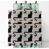 Birsppy Linen Cotton Peg Bag Peg Storage Clothespin Bag Black