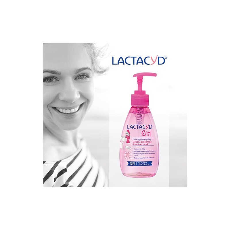Lactacyd Girl Gel for Intimate Hygiene, Gentle Care for Girls