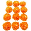 Set de 12 velas de cempásuchil con forma y aroma