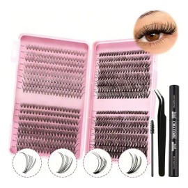 Kit Pestañas Maquillaje Diy Extension 8-16mm 10d20d30d40d                                                                                             