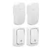 Wireless Doorbell Set Self Powered IP68 Waterproof Long Range Caregiver