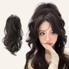 Spiky wavy tong wig SD240525 ddy wig practice (WFIOXZ8) dark brown - ONEWFIOXZ8 / 삐침 물결 웨이브 집게 가발 SD240525 ddy 가발 연습 (WFIOXZ8) 진갈색 - ONEWFIOXZ8
