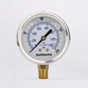 Solimeta 0-200psi Liquid Filled Pressure Gauge, 2.5" Bourdon Tube Pressure