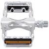 MKS (Mikashima Seisakusho) Bicycle Pedal, Seahorse Silver