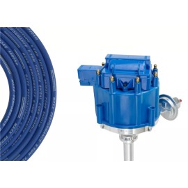 MAXX Performance Products HEI Distributor Coil Spark Plug Wires Small Block Chevy 305 307 327 350 400 V8