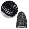 Minkissy Mesh Crochet Hair Net Rayon Net Women Hairnet Snoods
