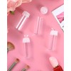 Liobelon 6 Pieces Mini Empty Loose Powder Bottle 15g Double