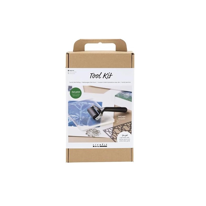 CREATIVE Tool Kit Gel Printing, 1 Pack, Mulricolour