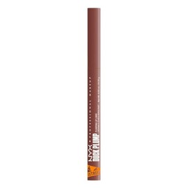 NYX Professional Makeup Duck Plump Liner, Delineador de Labios Voluminizador, 10 Horas de Duración, Infusionado con Jengibre, Tono Nude Flip          