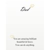 KunBead Jewelry Dad Memory 18 inch I Love You to